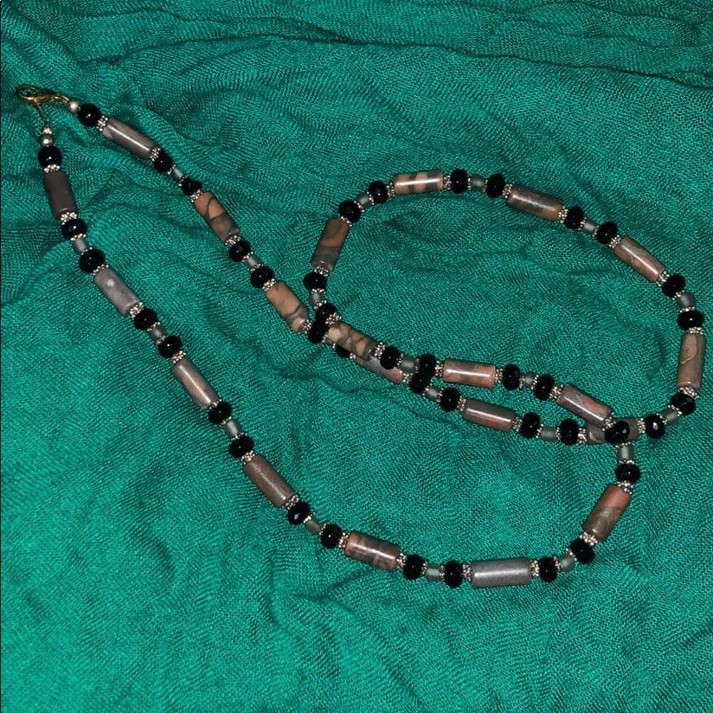 Handmade beaded necklace